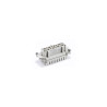 Insert HE, Raccordement à ressort, femelle, 24 pin, 16A, Polycarbonate, 24B|48B 